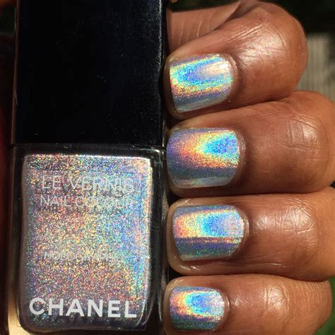 chanel holographic nail polish dupe|chanel le vernis nail polish.